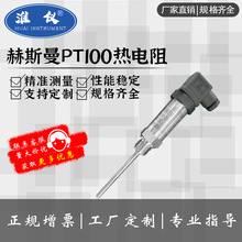 工廠定制 赫斯曼插入式一體化溫度變送器模塊熱電阻式pt100傳感器