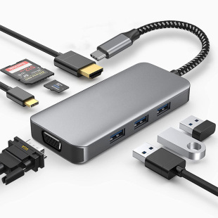 ˺һUչ]typecDhdmi vgaչ]type-cPӛUSB3.0HUBUչ