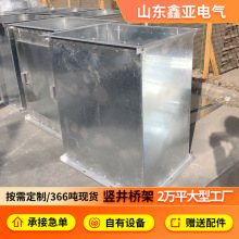 豎井橋架鋁合金熱浸鋅豎井電纜橋架800*800梯式槽式 豎向電纜橋架