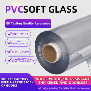 Wholesale of PVC transparent table mats in whole rolls