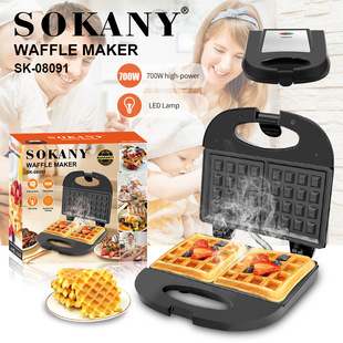 uSOKANY08091AC͙CPΙCWAFFLE MAKER