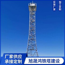 廠家供應平台監控塔 森林防火監控塔 鋼結構瞭望鐵塔觀光塔