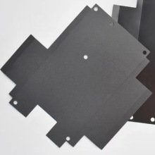 PET絕緣片電池阻燃防火 電源黑色pc絕緣片 透明折合成型PC麥拉片