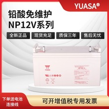 YUASA湯淺蓄電池NP12V系列7/24/38/65/100AH鉛酸免維護UPS電源FR