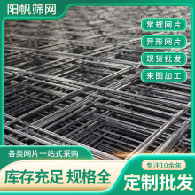 工廠直供電焊網片工地建築網片道路橋梁電焊鋼筋網片鋼絲護欄網片