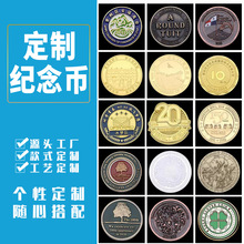 金屬紀念幣供應 游戲收藏銀行創意挑戰硬幣黃銅仿古鋅合金游戲幣