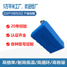 工廠定制18650鋰電池組智能音響掃地機電動工具充氣泵按摩器鋰電