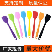 現貨批發小號一體式全包硅膠刮刀 蛋糕抹刀攪拌刀 廚房烘焙工具
