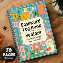 跨境Fun Spiral Password Notebook趣味螺旋密碼筆記本日志書