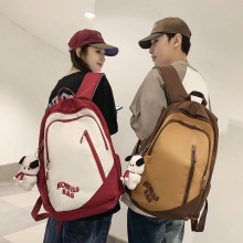 批發尼龍雙肩包女大容量布包新款春夏雙肩背包質感初高中學生書包
