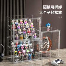手辦展示架模型收納盒盲盒櫃亞克力防塵高達樂高模型展示櫃透明