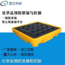 單桶防滲漏托盤油桶防溢 平台實驗室化學品危廢盛漏托盤平台