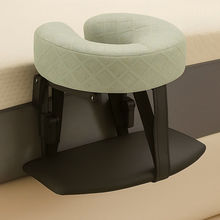 懸浮按摩支架家用床邊按摩床可折疊美容床艾灸理療眼術后恢復枕