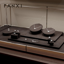 FANXI輕奢首飾展示架高檔戒指耳環項鏈櫃台陳列珠寶展示道具