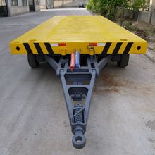 大型帶氣剎牽引拖車 手電剎重型牽引平板拖車 特種拖掛車物料