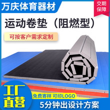 跆拳道墊XPE格斗搏擊卷墊武術散打摔跤拳擊運動地墊蹦極防護墊子