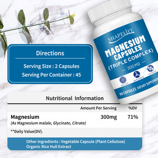 Triple Magnesium Complex 300mg, Veggie CapsuleVzҿ羳Q