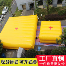 充氣消防救生救援安全逃生氣墊工地高空防摔保護極限運動防護氣墊