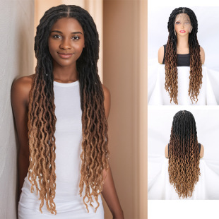 TEMU/SHEINٰlBox Braid LaceFrontWigֿwpٽz^