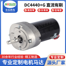 直流有刷電機DC4440+G直流有刷 高速電機 馬達安防門閘直流有刷
