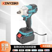 外貿350N多功能電動扳手跨境大功率沖擊鋰電扳手汽修風炮起子機