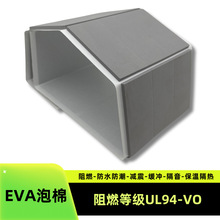 阻燃EVA泡棉新能源電池包緩沖隔熱墊耐高溫高回彈抗沖擊無鹵環保