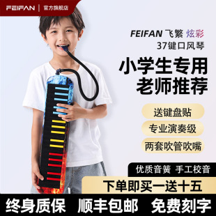 FEIFAN飛繁37鍵口風琴學生課堂成人專業演奏銅座板口風琴樂器