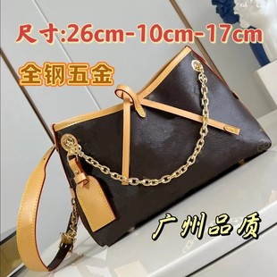 2025新款鋼五金蝴蝶 BB老花腋下包印花購物袋托特包斜挎包鏈包女