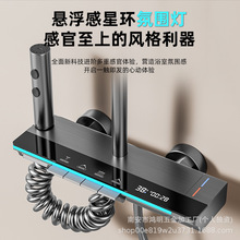 正品淋浴花灑套裝槍灰色跨境淋浴器花灑家用恆溫增壓噴頭浴室淋雨