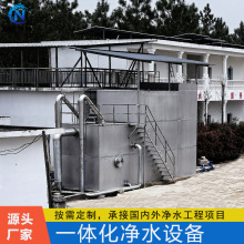 江西重力式一體化凈水設備1000噸水處理城鎮水廠全自動無閥過濾器
