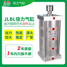 東莞久力雙行程氣缸倍力缸短行程高出力無油操作多倍倍力氣缸現貨