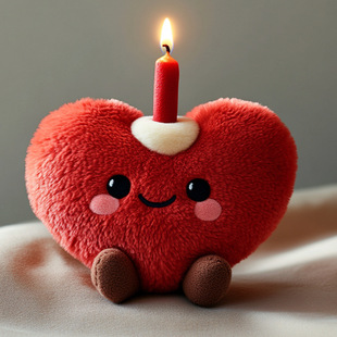 羳¿ Valentine's Day Love Candle plush˹ϞTëq