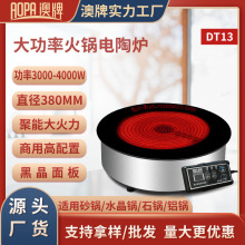 澳牌DT13電陶爐嵌入式圓形火鍋光波爐煮茶爐家用/商用大功率3000W