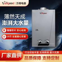 Vangood 速熱大容量燃氣液化氣熱水器家用廚房浴室恆溫強排熱水器