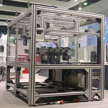 自動化設備框架生產線車間柔性生產線改造方案智能倉儲物流視測試