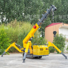 履帶伸縮吊2噸3噸5噸8噸起重機自行走式吊車起重機微型履帶蜘蛛吊