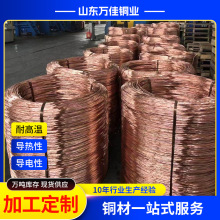 現貨T2紫銅絲無氧銅絲銅線退火軟銅絲0.1-5mm導電光亮T3紫銅絲