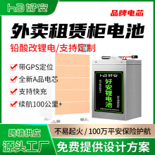 外賣電動車電池租賃電池櫃48V/60V超長續航不易起火磷酸鐵鋰電池