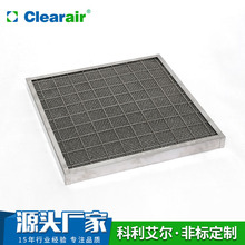 廠家直供不銹鋼油霧收集器濾網CNC加工中心油煙凈化器可清洗濾網