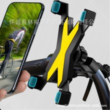 新式滑輪安裝摩托車電動車手機支架狂甩不掉不擋按鍵安裝便捷快速