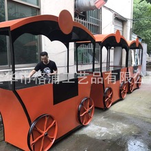 金屬手推夜市小吃車擺攤車 商場美陳小品小吃車餐車售賣車