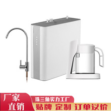 雙出水長虹純水機智能家用大流量凈水器批發ro反滲透廚下凈飲水機