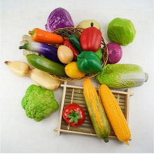 仿真蔬菜模型拍照道具廚房裝飾擺件實物教具水果蔬菜早教仿真辣椒