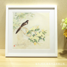正方形實木畫框 A4相框六寸相框裝裱畫框外框掛牆 油畫畫框批發