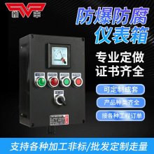 定制防爆防腐電箱操作柱儀表箱三防開關防水控制接線箱按鈕盒
