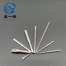 廠家直供空心PIN接插件銅針 多規格PIN電子燈頭pin針插針加工