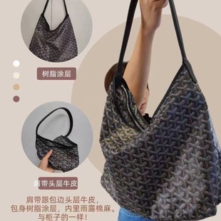 跨境狗牙hobo腋下包高品質托特包單肩大容量子母包流浪包旅行女包