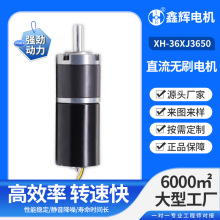 36行星3650齒輪箱馬達12V24V36V低噪音動力強可調速無刷直流電機