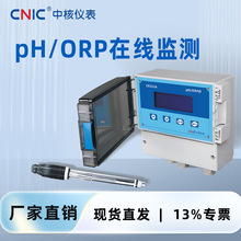 中核儀表工業PH計電極測量儀污水二線制PH在線監測分析儀酸度計
