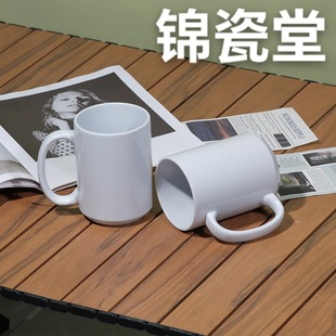 廠家直銷1015熱轉印 加熱水DIY情侶陶瓷馬克杯創意杯子